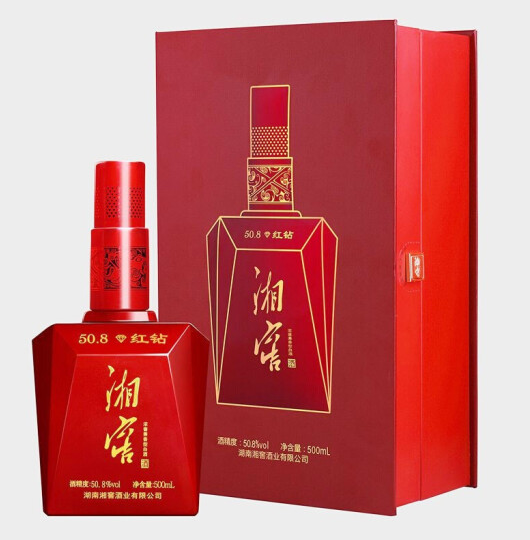【老三酒库】湘窖 红钻 浓香型 50.8°500ml